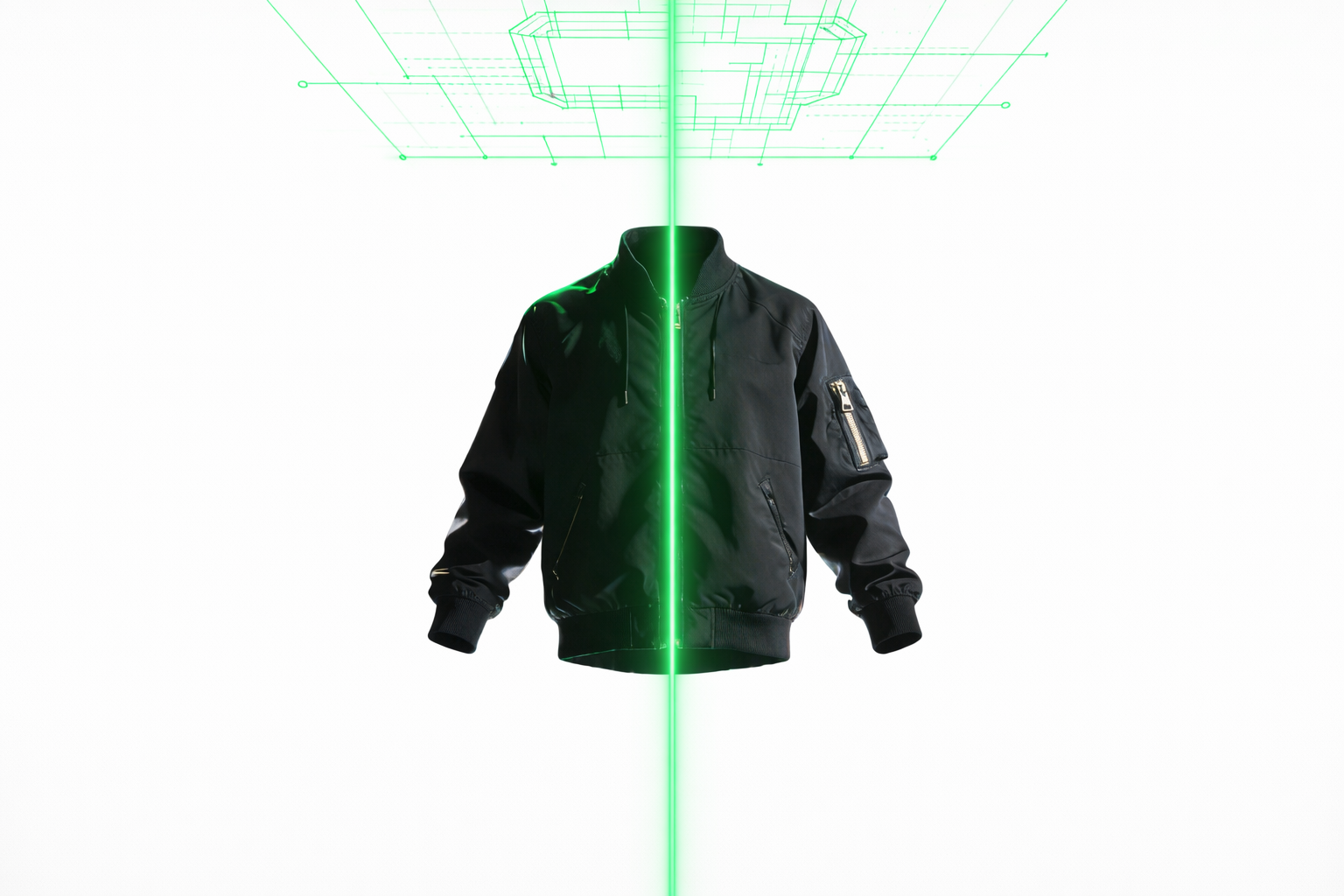 AI Scanning Background